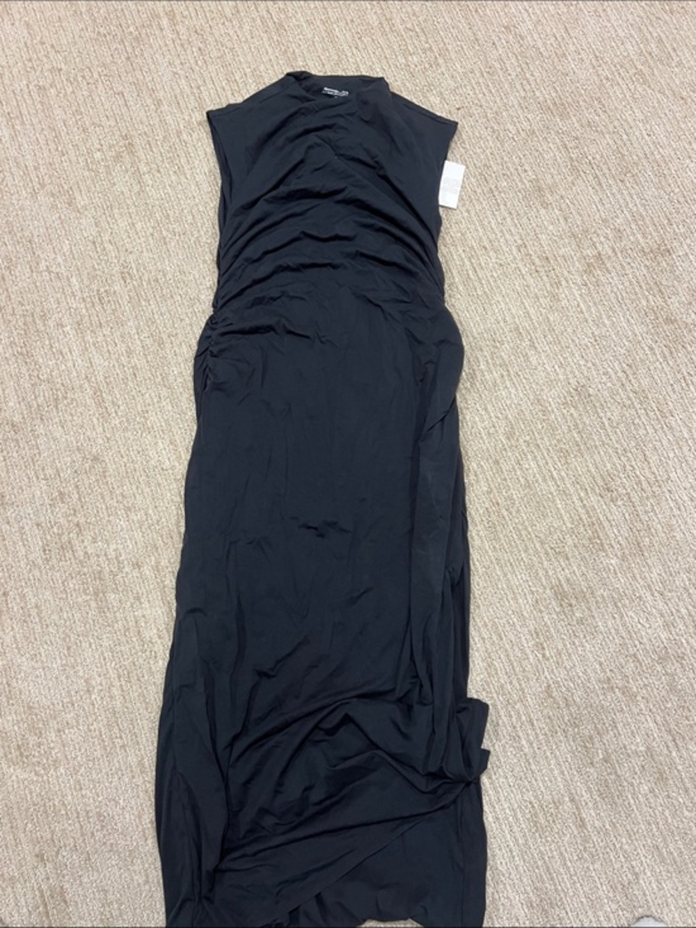 Abercrombie Classy Sleeveless Black Maxi Dress XL